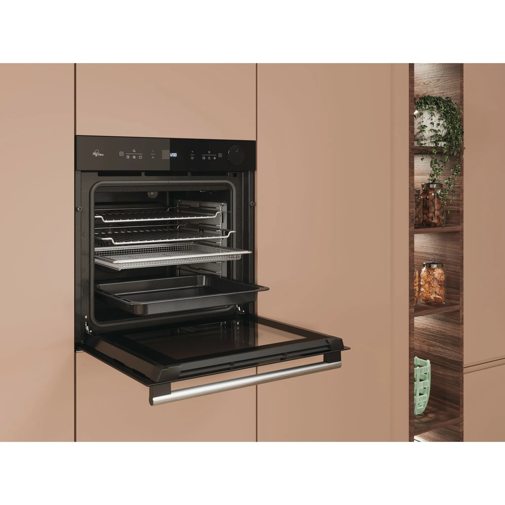 Hotpoint Class 4 SI4S 854 C BL Air Fry Electric Oven with Active Steam