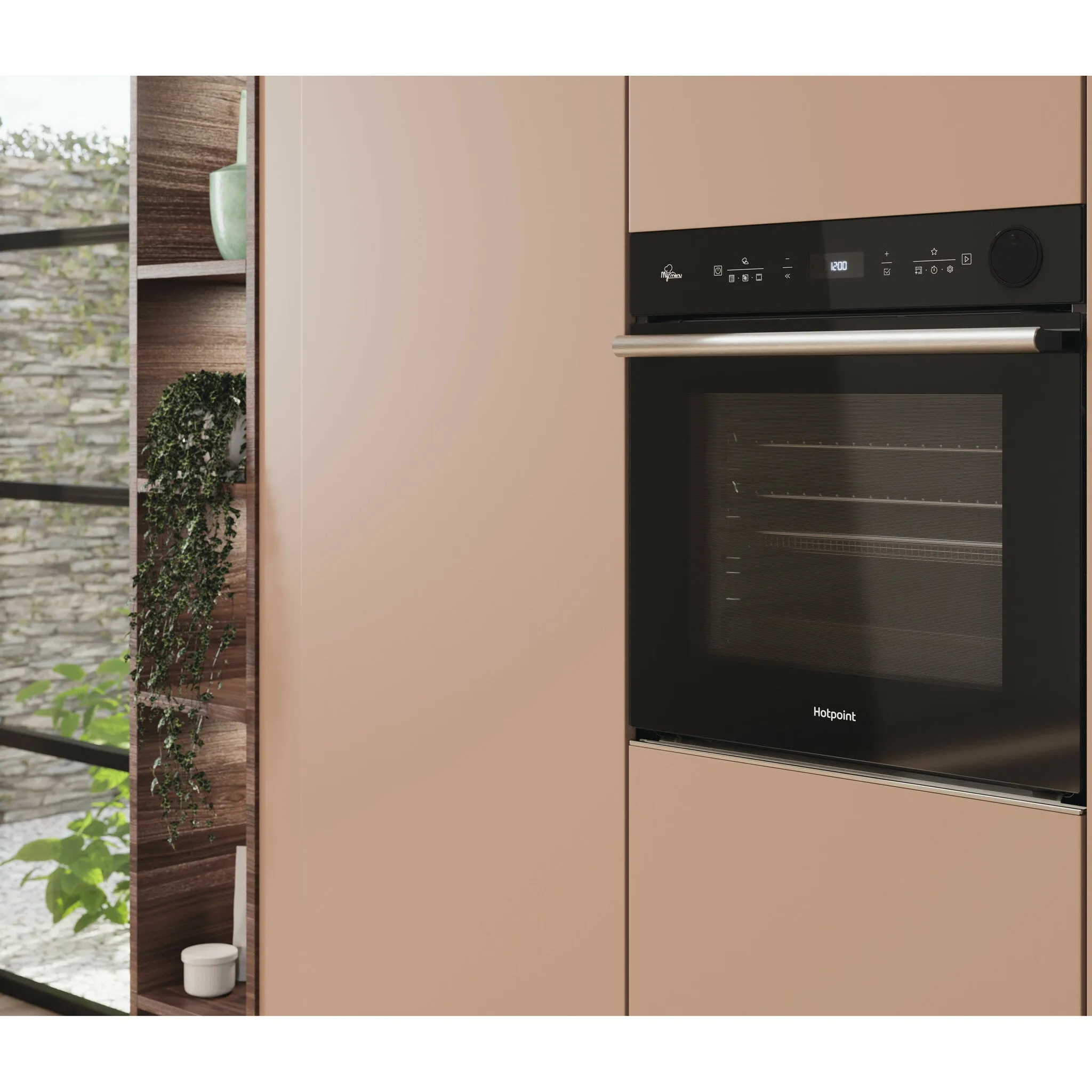 Hotpoint Class 4 SI4S 854 C BL Air Fry Electric Oven with Active Steam