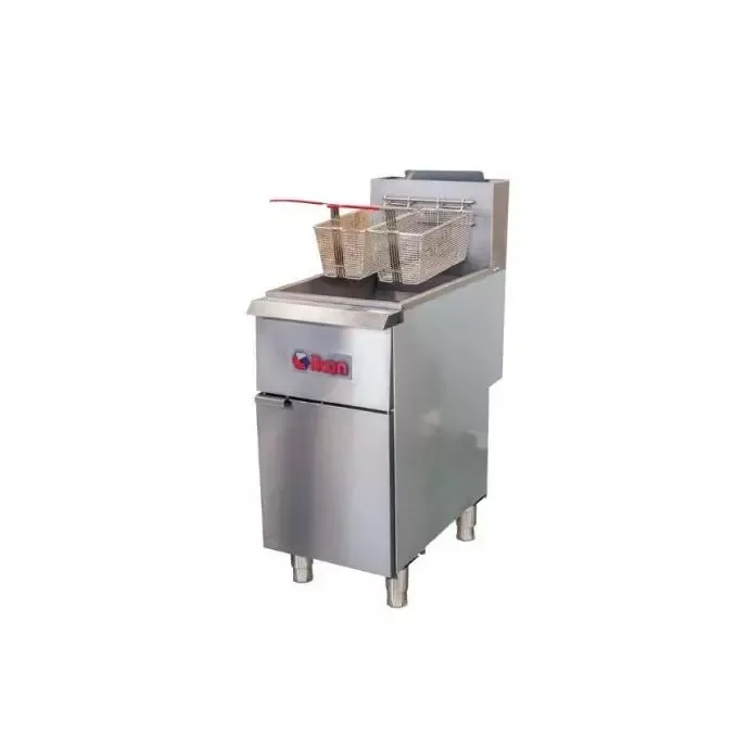 Ikon IGF-35/40 35-40 Lb. Gas Floor Fryer - 90,000 BTU