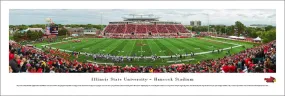 Illinois State Redbirds Football Hancock Stadium Gameday Panoramic Poster Print - Blakeway 2015