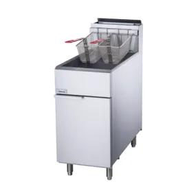 Inferno IF-40 Fryer 40 lb Gas Floor Model