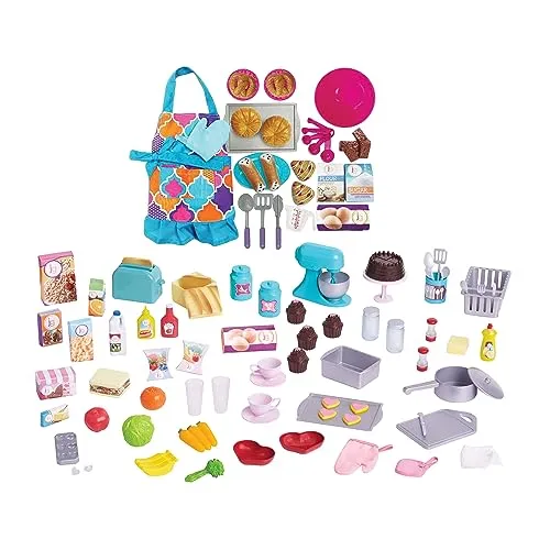 Journey Girls Deluxe Gourmet Kitchen & Baking Set, Kids Toys for Ages 6 Up by Just Play