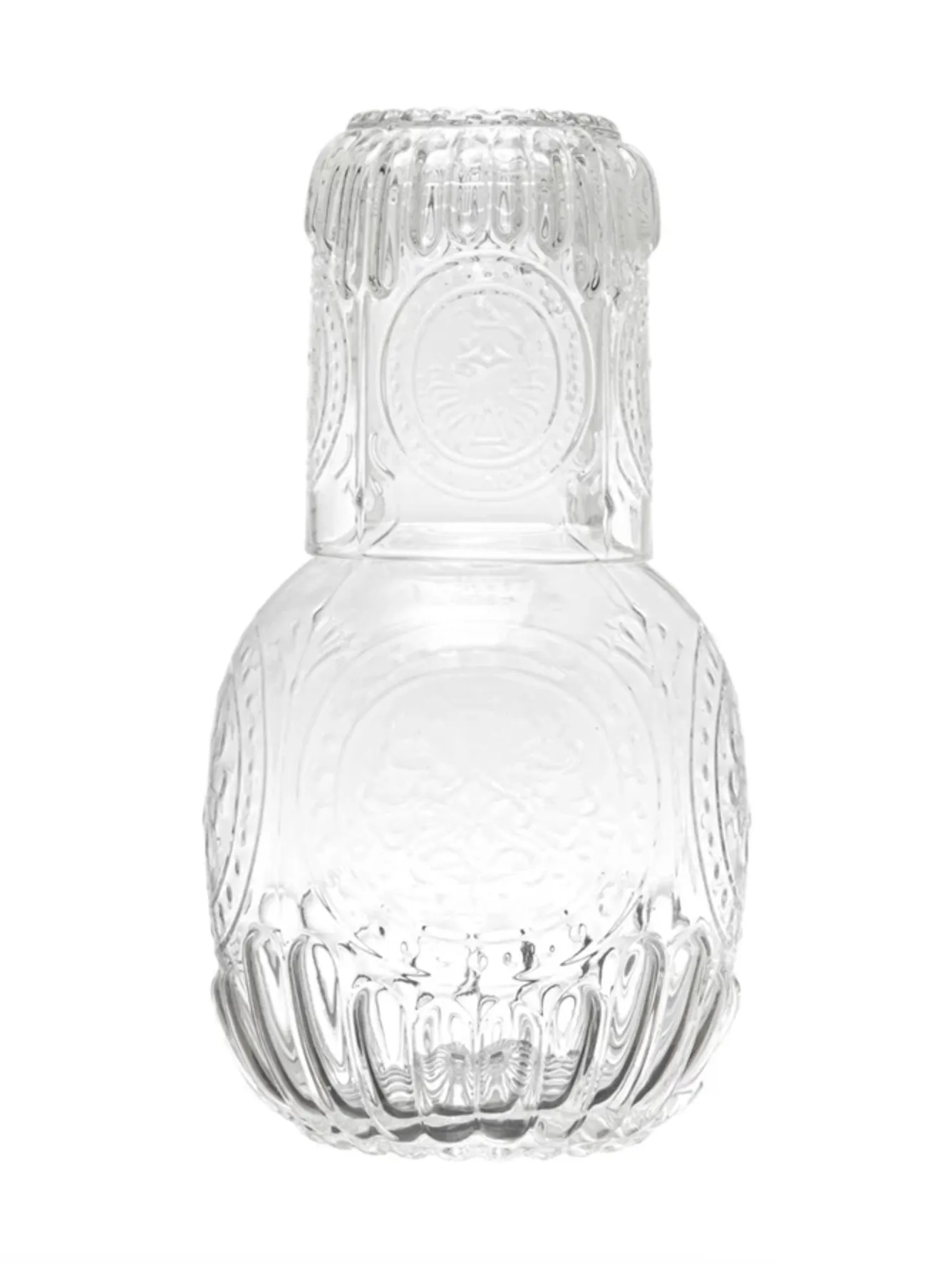 Julie Embossed Bedside Carafe