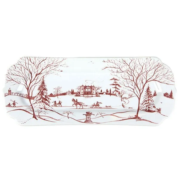 Juliska- Country Estate Winter Frolic Hostess Tray