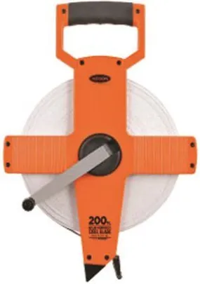 Keson Fiberglass Tape Measure With Hook 100 Ft