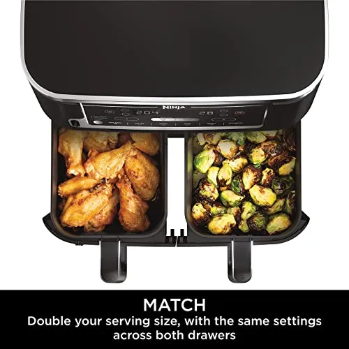 kitchelat Foodi MAX Dual Zone Air Fryer [AF451UK] Smart Cook System