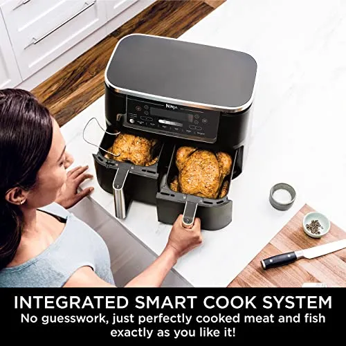 kitchelat Foodi MAX Dual Zone Air Fryer [AF451UK] Smart Cook System