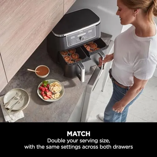 kitchelat Foodi MAX Dual Zone Digital Air Fryer