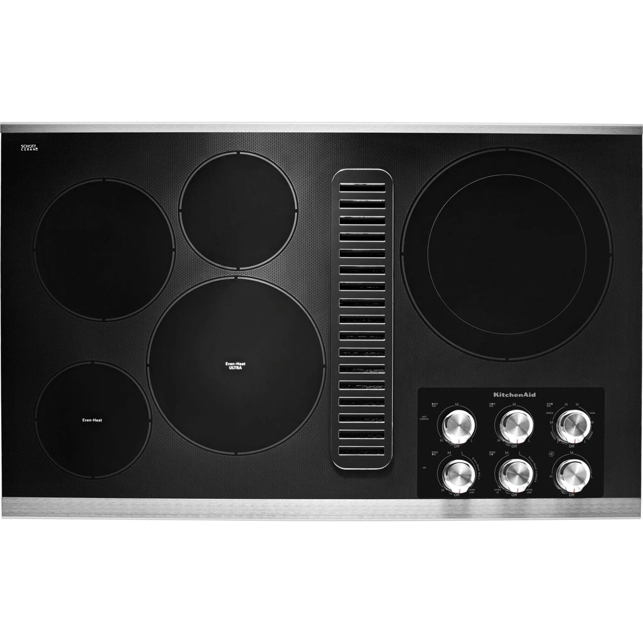 KitchenAid 36" Cooktop (KCED606GSS) - Stainless Steel