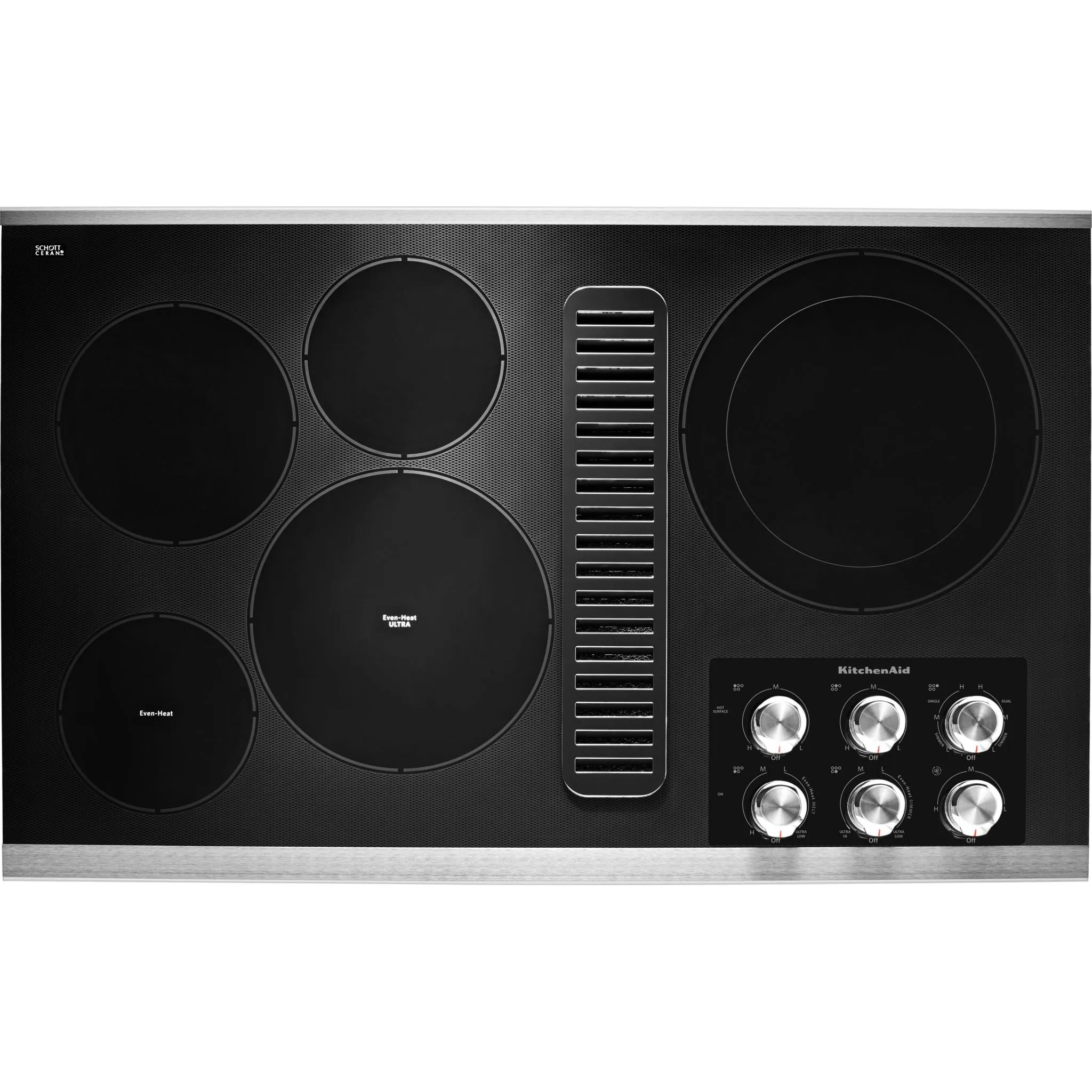 KitchenAid 36" Cooktop (KCED606GSS) - Stainless Steel