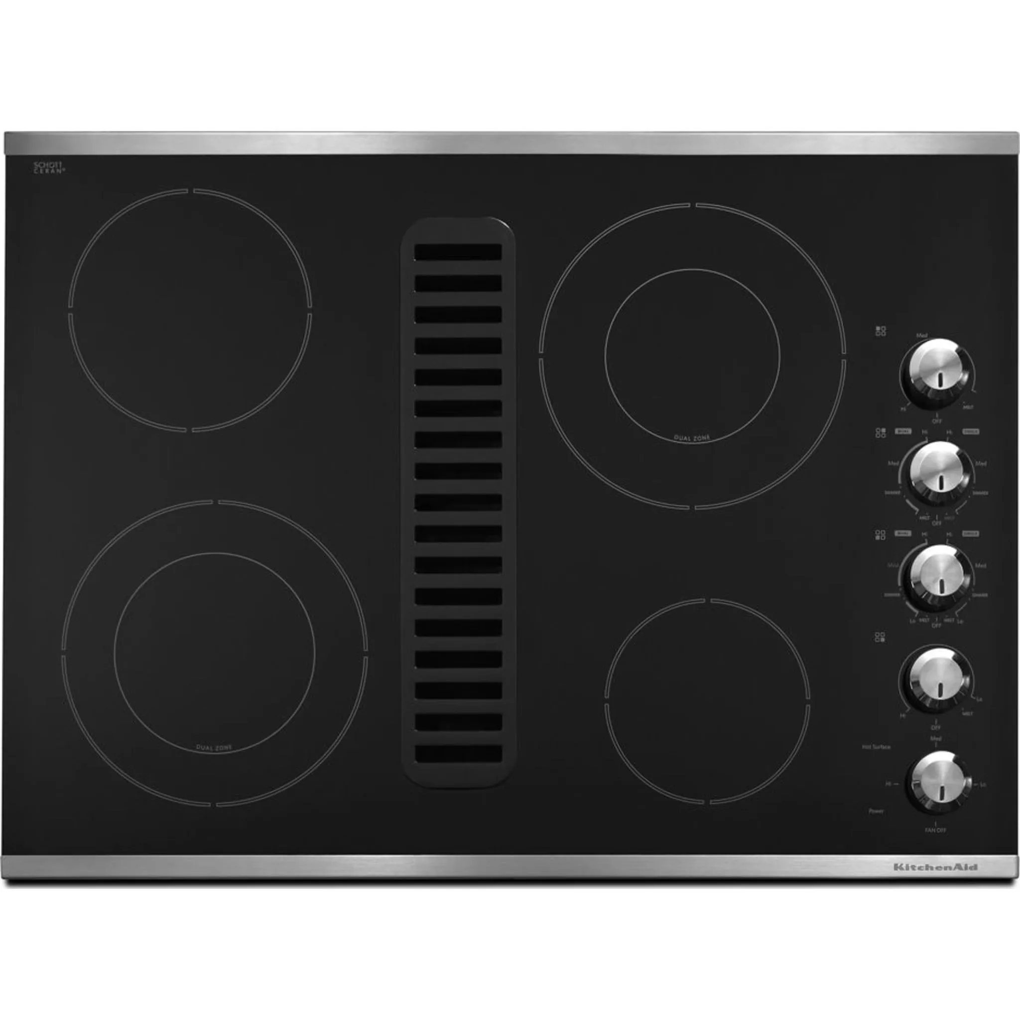 KitchenAid 36" Cooktop (KCED606GSS) - Stainless Steel