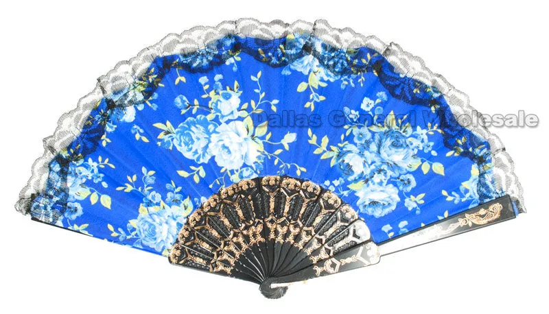 Lace Hand Held Folding Fans Wholesale