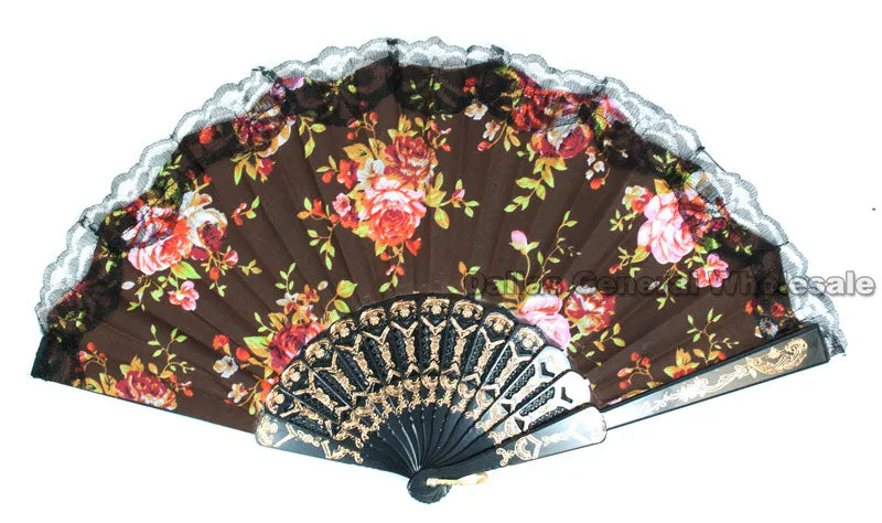 Lace Hand Held Folding Fans Wholesale