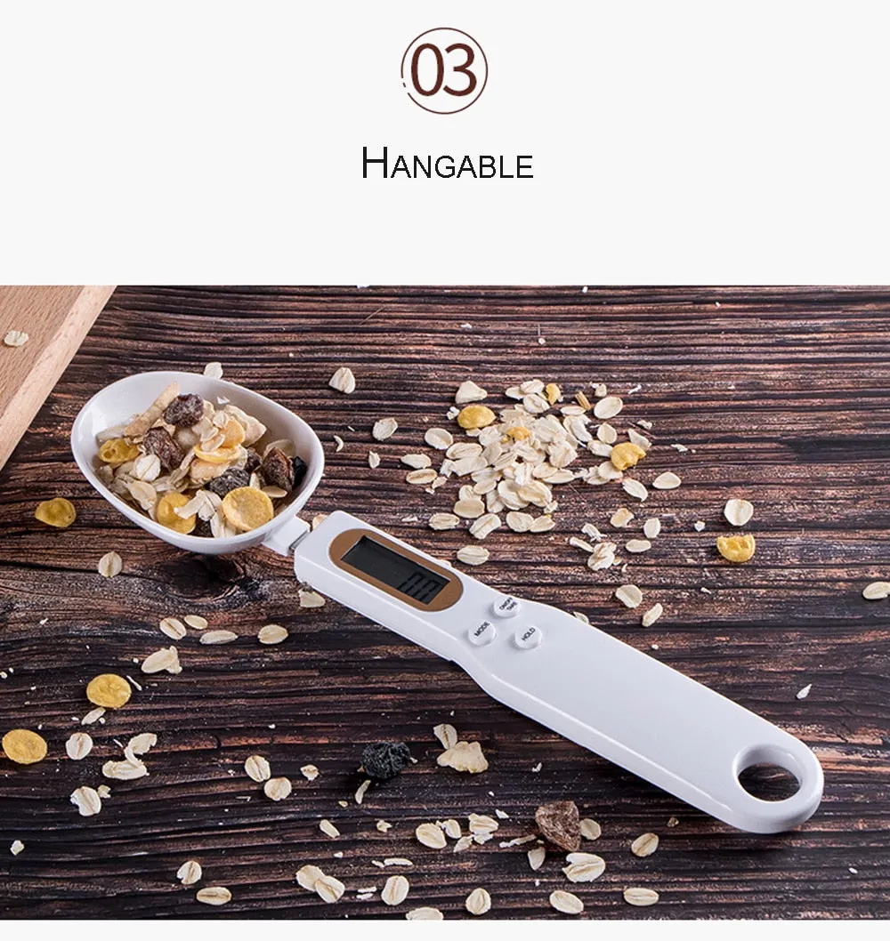 LCD Display Digital Kitchen Measuring Spoon