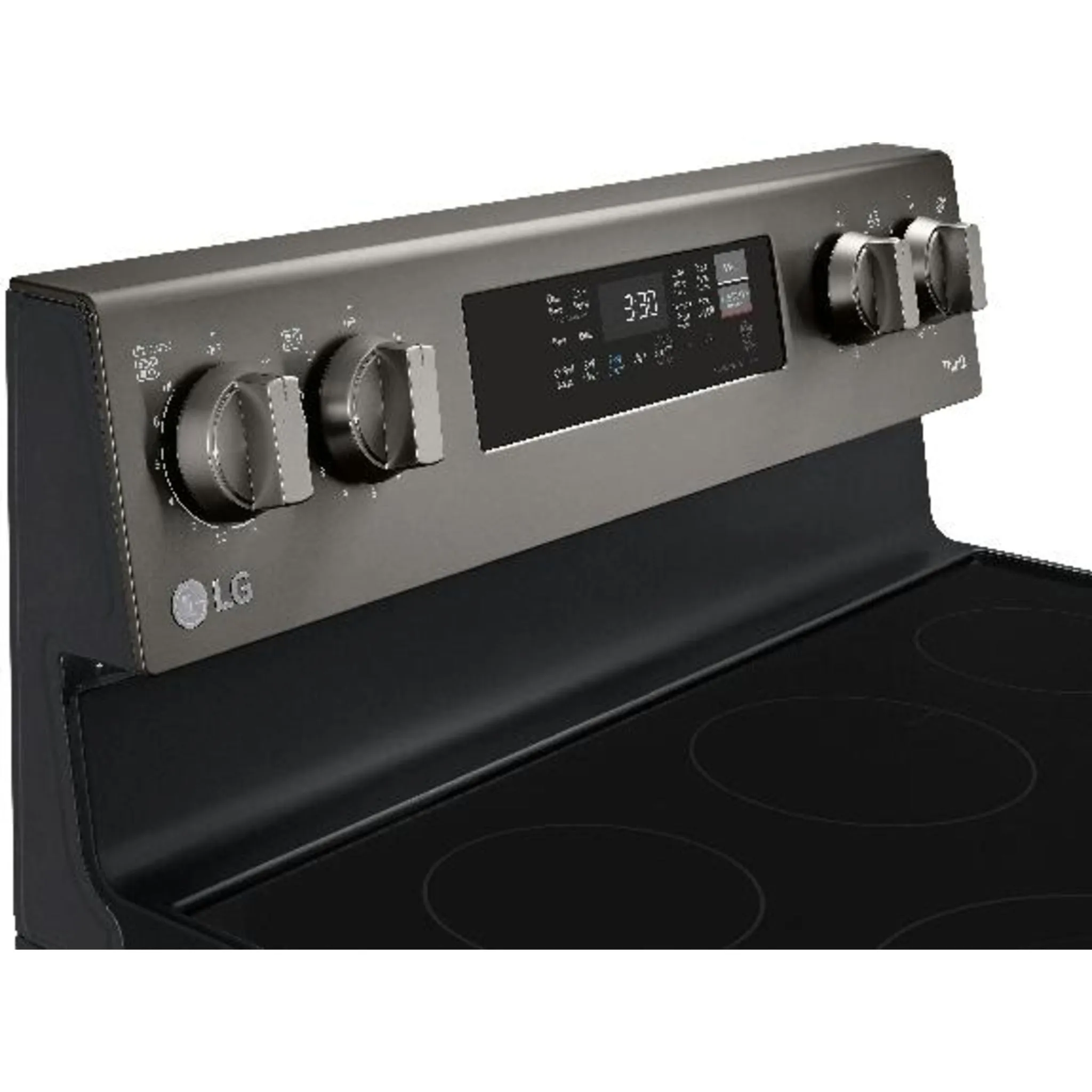 LG Self Clean Range (LREL6323D) - Black Stainless