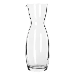 Libbey 739 10.75 oz. Round Glass Carafe , Case of 12 Pcs