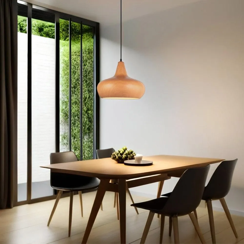 Ligna Pendant Light in Wine Glass Shape w/ Different Colours