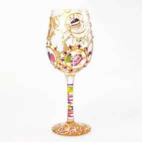 LOLITA WINE GLASS QUEEN FOR A DAY