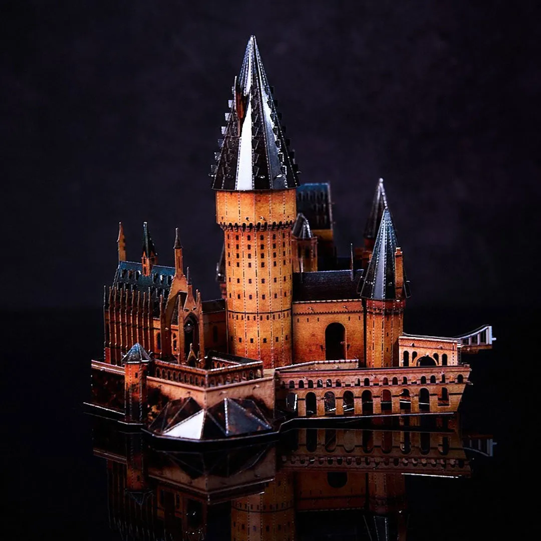 Magic Hogwarts Castle 3D Metal Model Kits