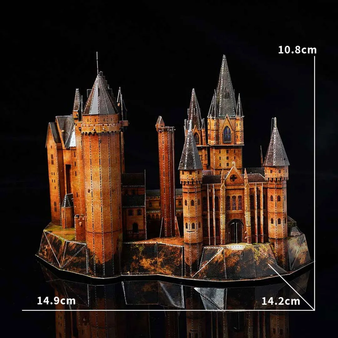 Magic Hogwarts Castle 3D Metal Model Kits