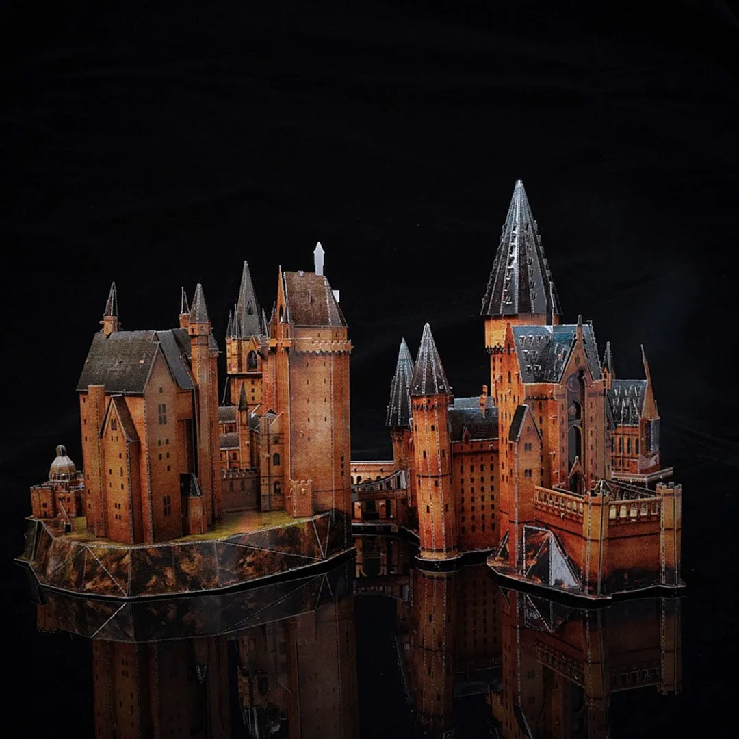 Magic Hogwarts Castle 3D Metal Model Kits