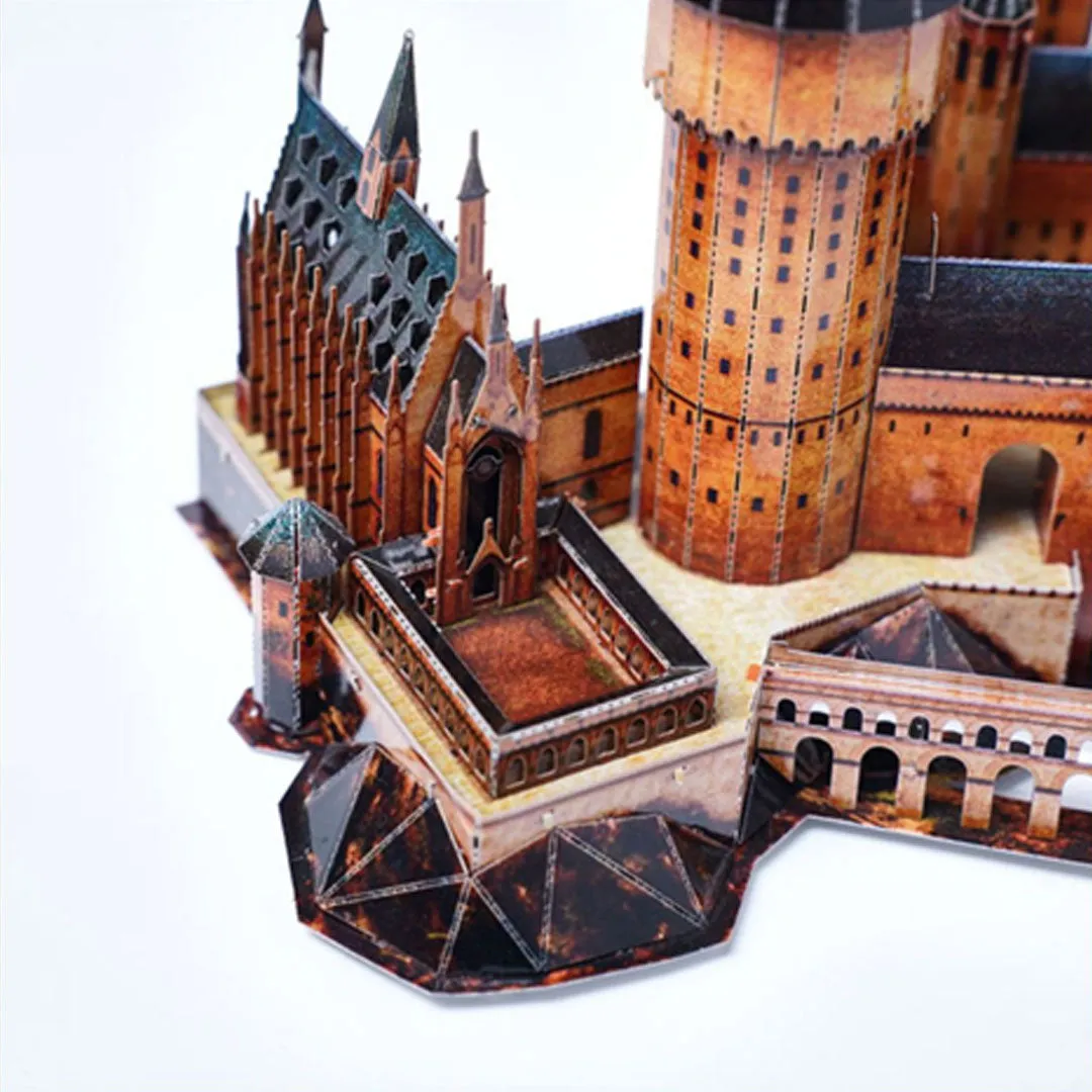 Magic Hogwarts Castle 3D Metal Model Kits