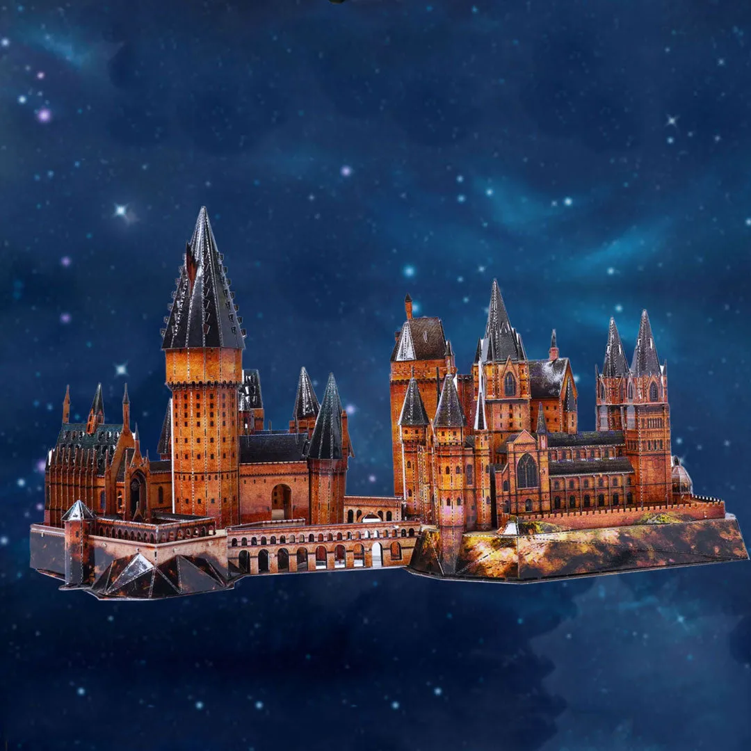 Magic Hogwarts Castle 3D Metal Model Kits