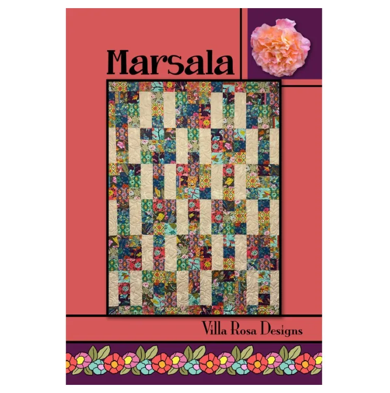 Marsala by Pat Fryer for Villa Rosa Designs (Pattern Card)