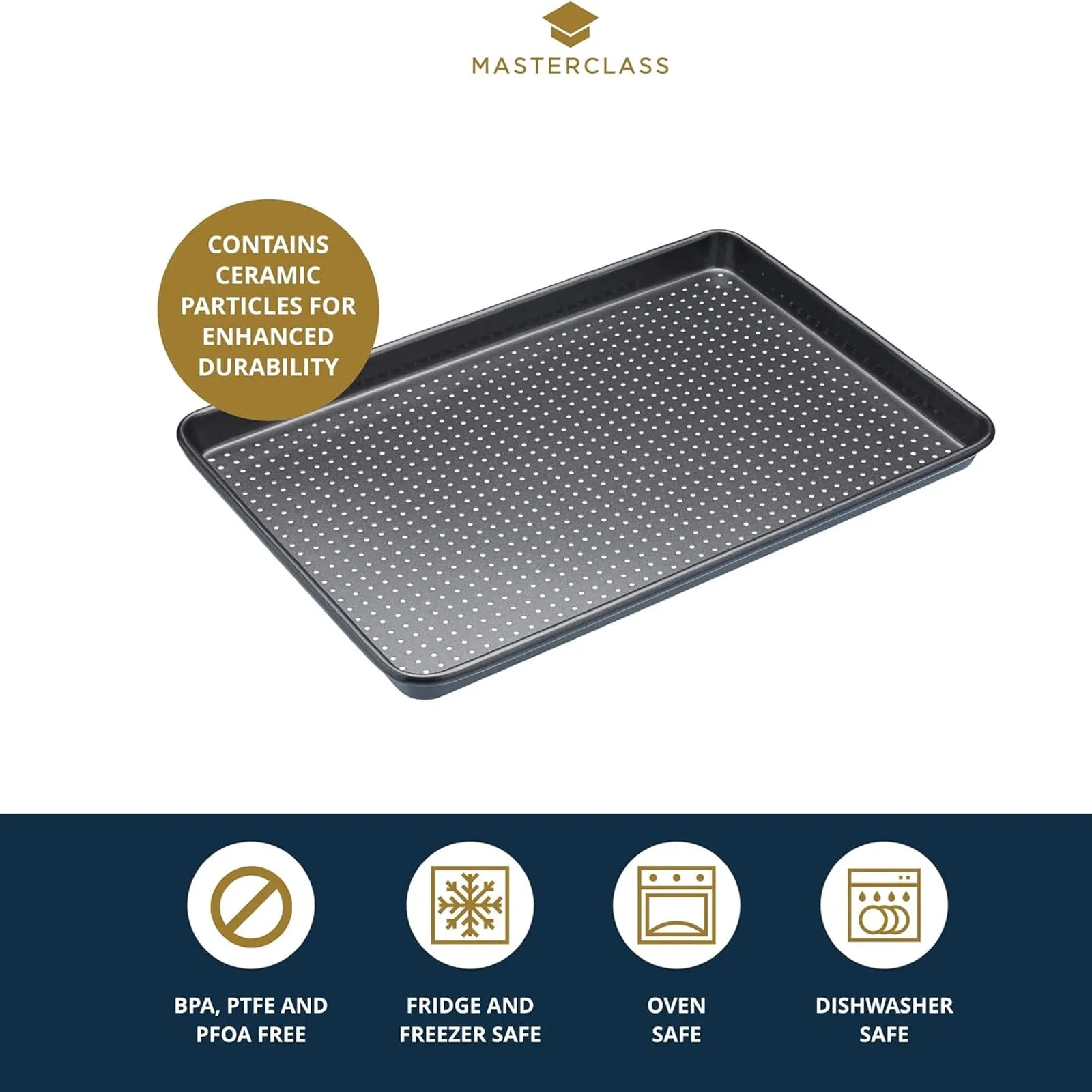 Masterclass Crusty Bake Baking Tray 39cm