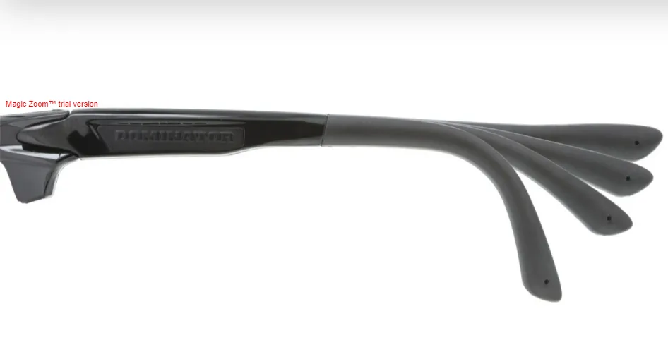 MCR Dominator™ DM3 Series Safety Glasses with Polarized Black Mirror Lenses