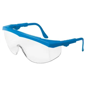 MCR Safety TK1 Safety Glasses - Blue Frame - Clear Lens - TK120