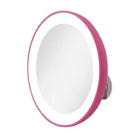 Mini LED Lighted 10x sport Mirror in PInk