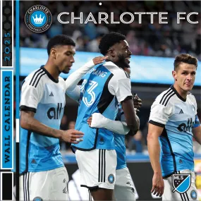 MLS Charlotte Wall 2025 Calendar - Online Exclusive