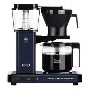 Moccamaster Glass KBGV Select Midnight Blue Coffeemaker by Technivorm