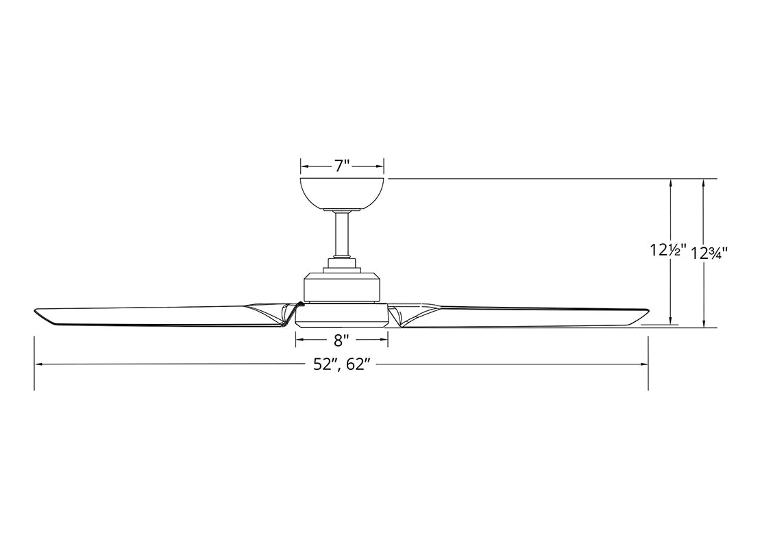 Modern Forms FR-W1910-62 Roboto 62" Ceiling Fan