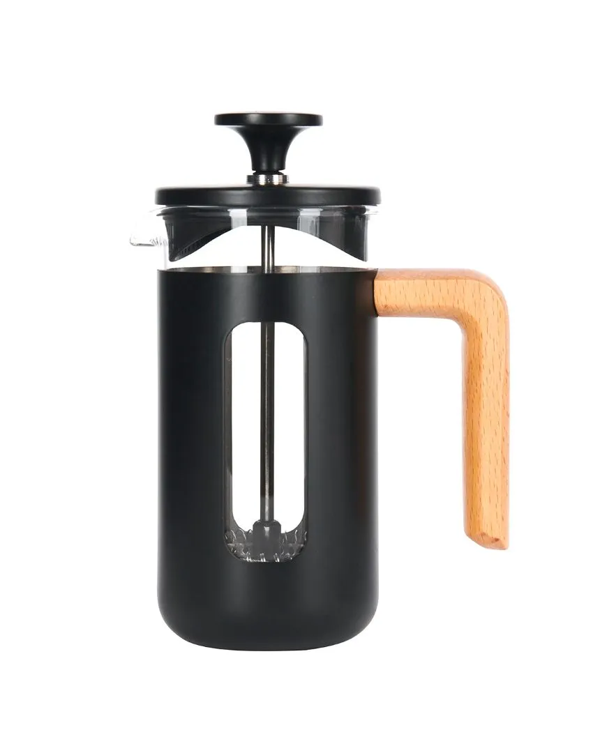 Modern Pisa Stainless Steel Cafetiere Cup | Black