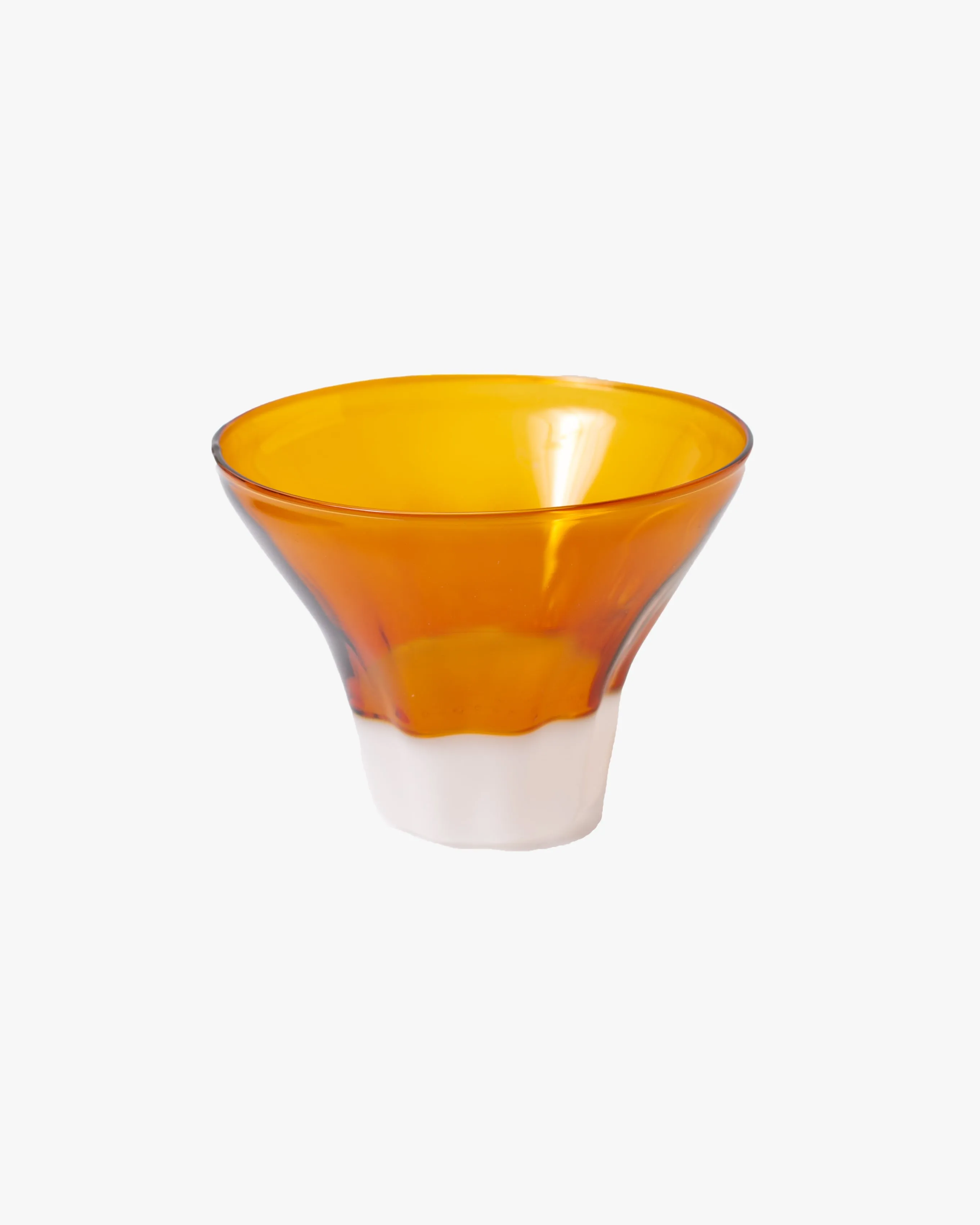 Mt. Fuji Cocktail Glass, Orange