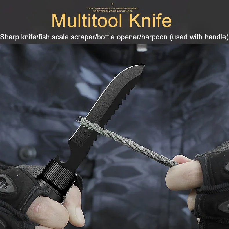 Multi Function Detachable Outdoor Camping Tool Tactical Outdoor Survival Hiking Shovel Rescue Tools Axe Saw Foldable