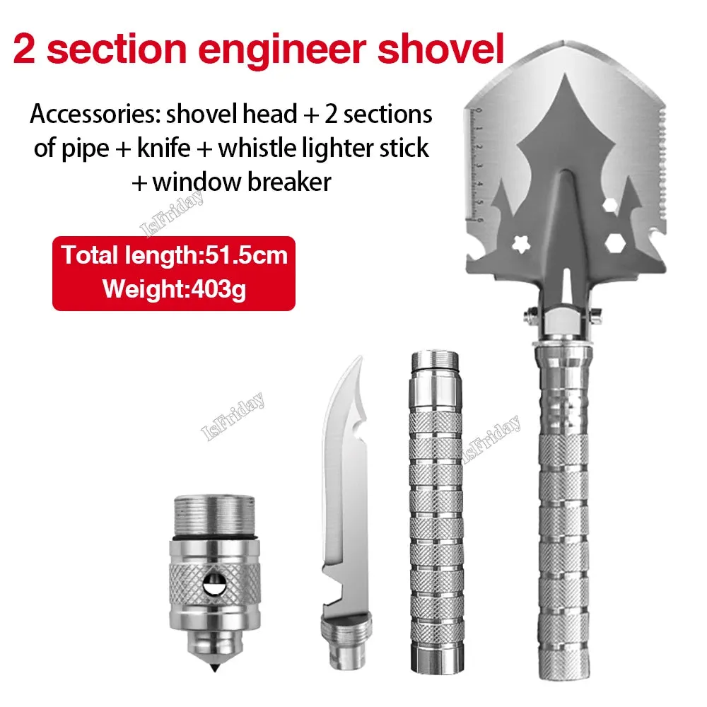 Multifunction Sectional Shovel