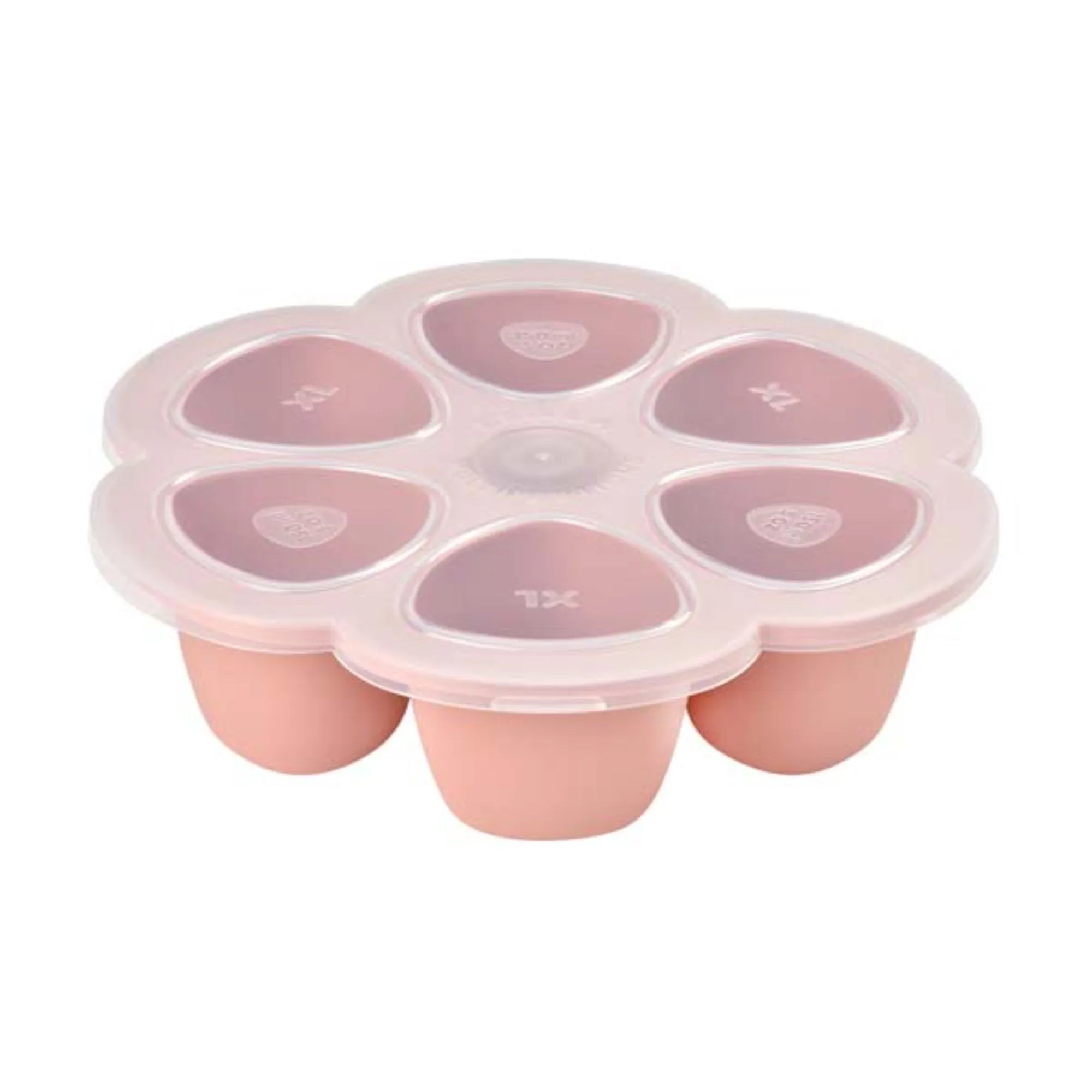 Multiportions Silicone Freezer Tray 6 X 150ml - Old Pink