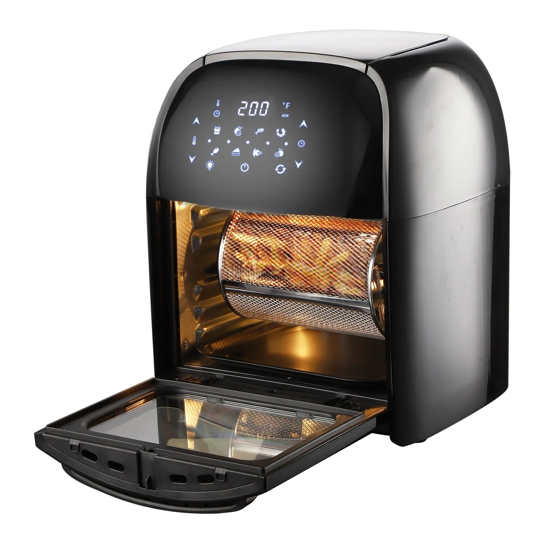 National 3-In-1 12 Qt Air Fryer - Dehydrator - Rotisserie Oven