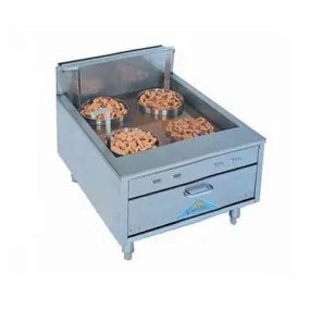 Nella 2923SF 24 Lb. Natural Gas Countertop Donut/Funnel Cake Fryer - 50,000 BTU