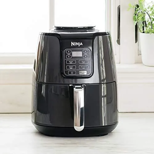 Ninja AF101 Air Fryer, 4 Qt, Black/gray