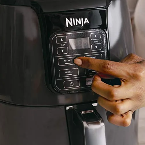 Ninja AF101 Air Fryer, 4 Qt, Black/gray