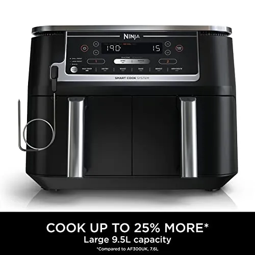 Ninja Foodi MAX Dual Zone Air Fryer [AF451UK] Smart Cook System