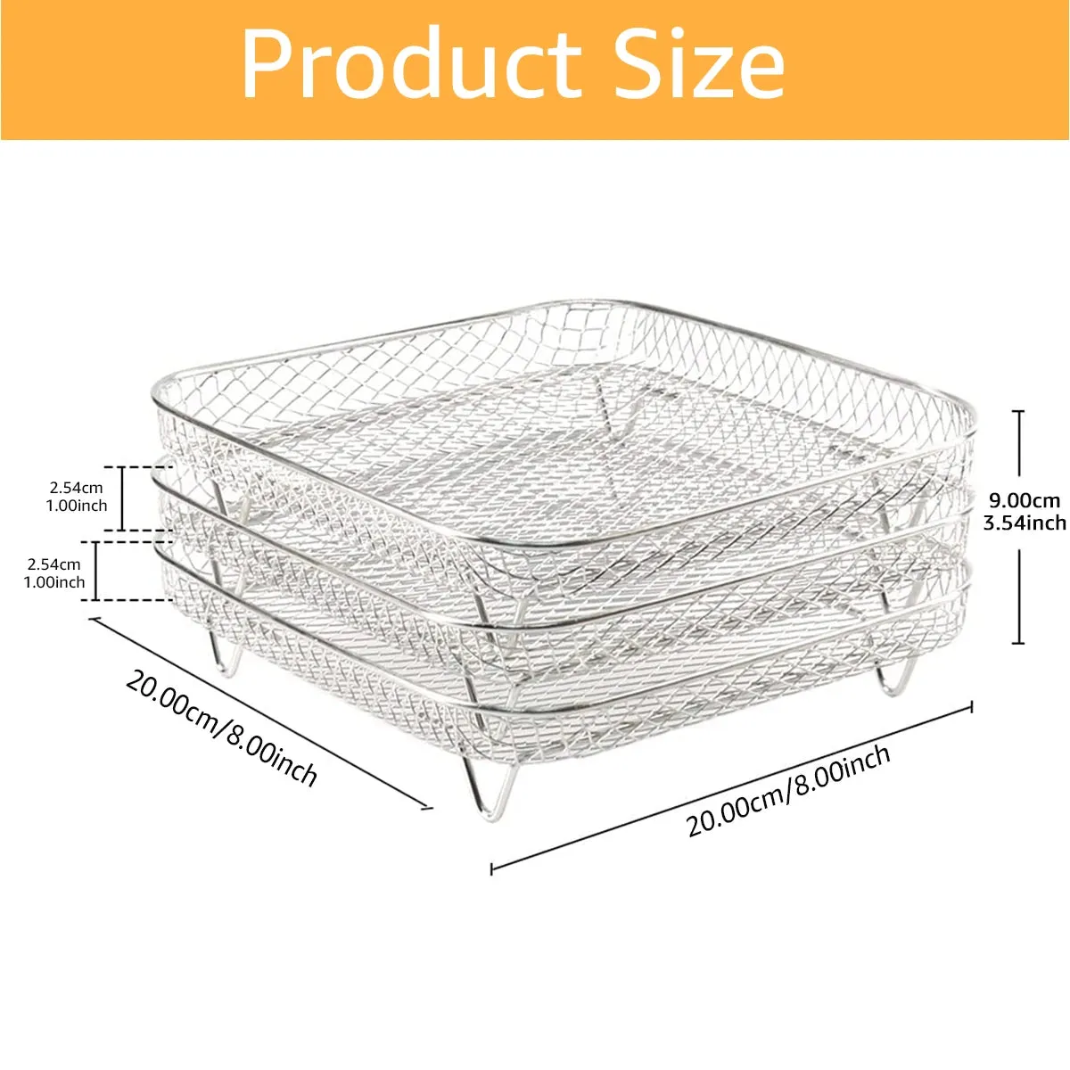 Nonstick Baking Tray & Chips Basket