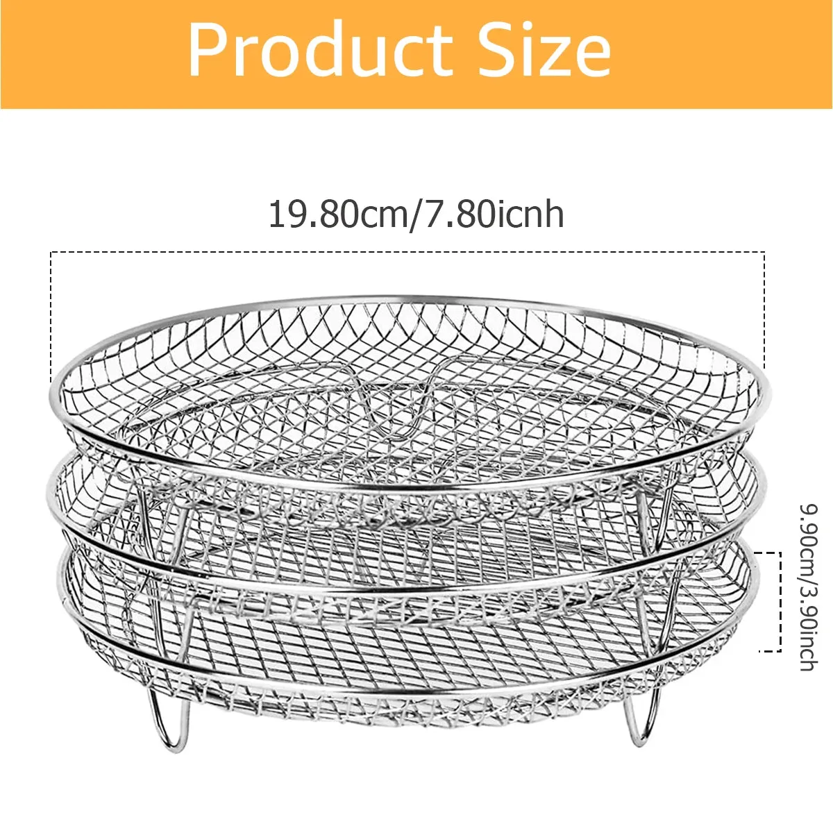 Nonstick Baking Tray & Chips Basket