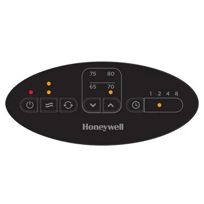 Open Box -  Honeywell Digital Ceramic Compact Tower Heater Black