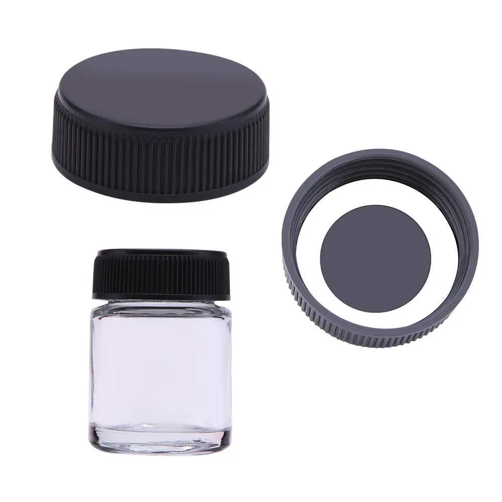 OPHIR  Airbrush Glass Bottles Crystal Clear Airbrush Spare Bottle for Temporary Tattoo Nail  Inks