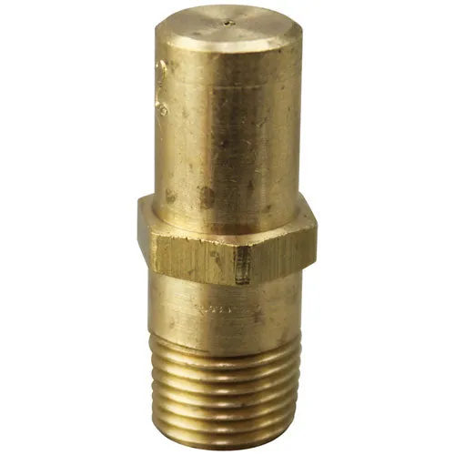 Orifice , Burner, Brass  1/4"MPT x 1 3/4"  Drill # 52  NRE # 130150